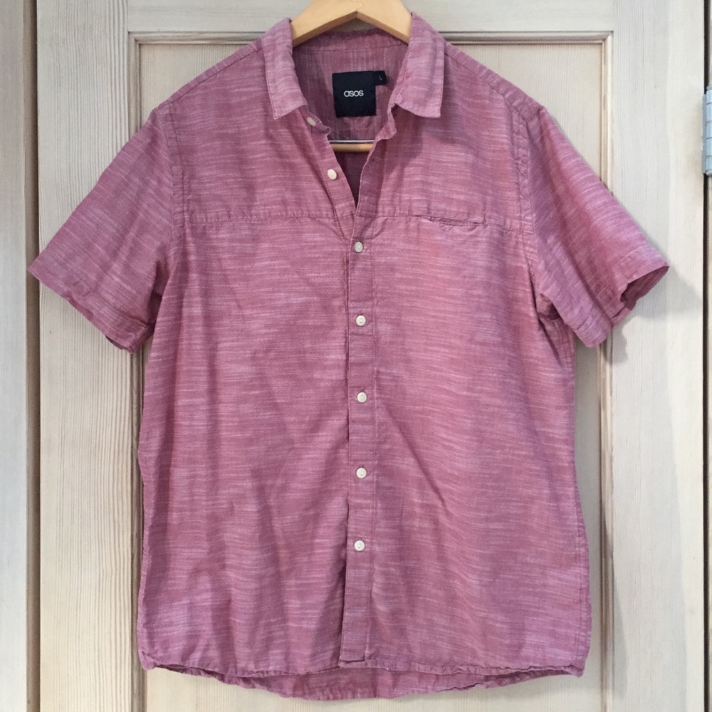 ASOS short sleeve button up